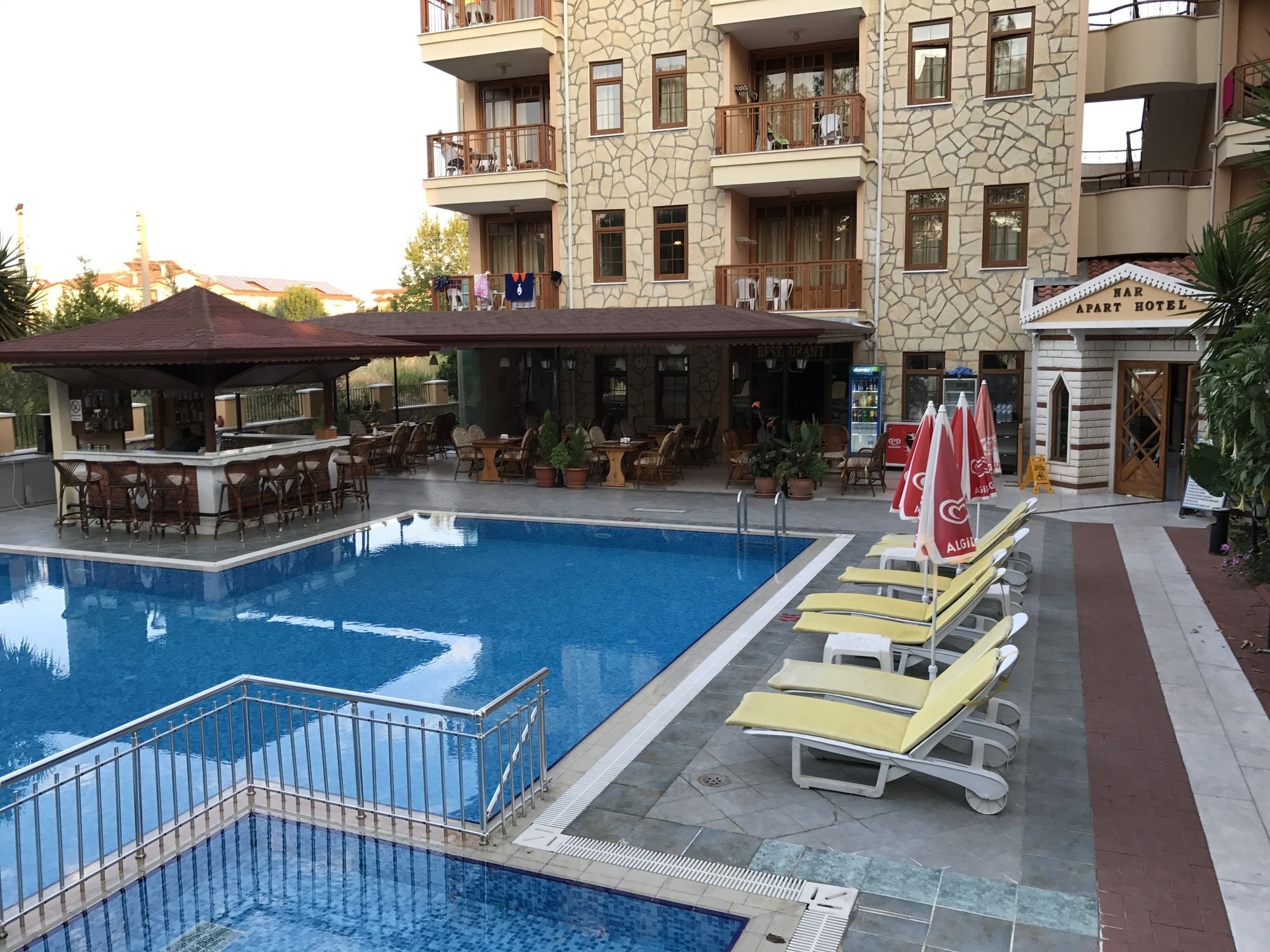 Nar Apart Hotel Side Exterior foto