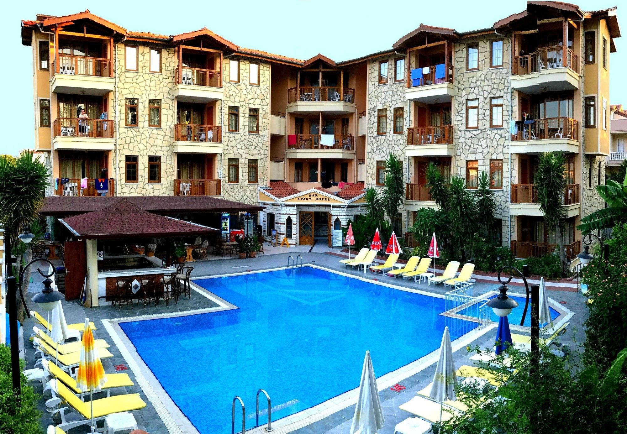 Nar Apart Hotel Side Exterior foto