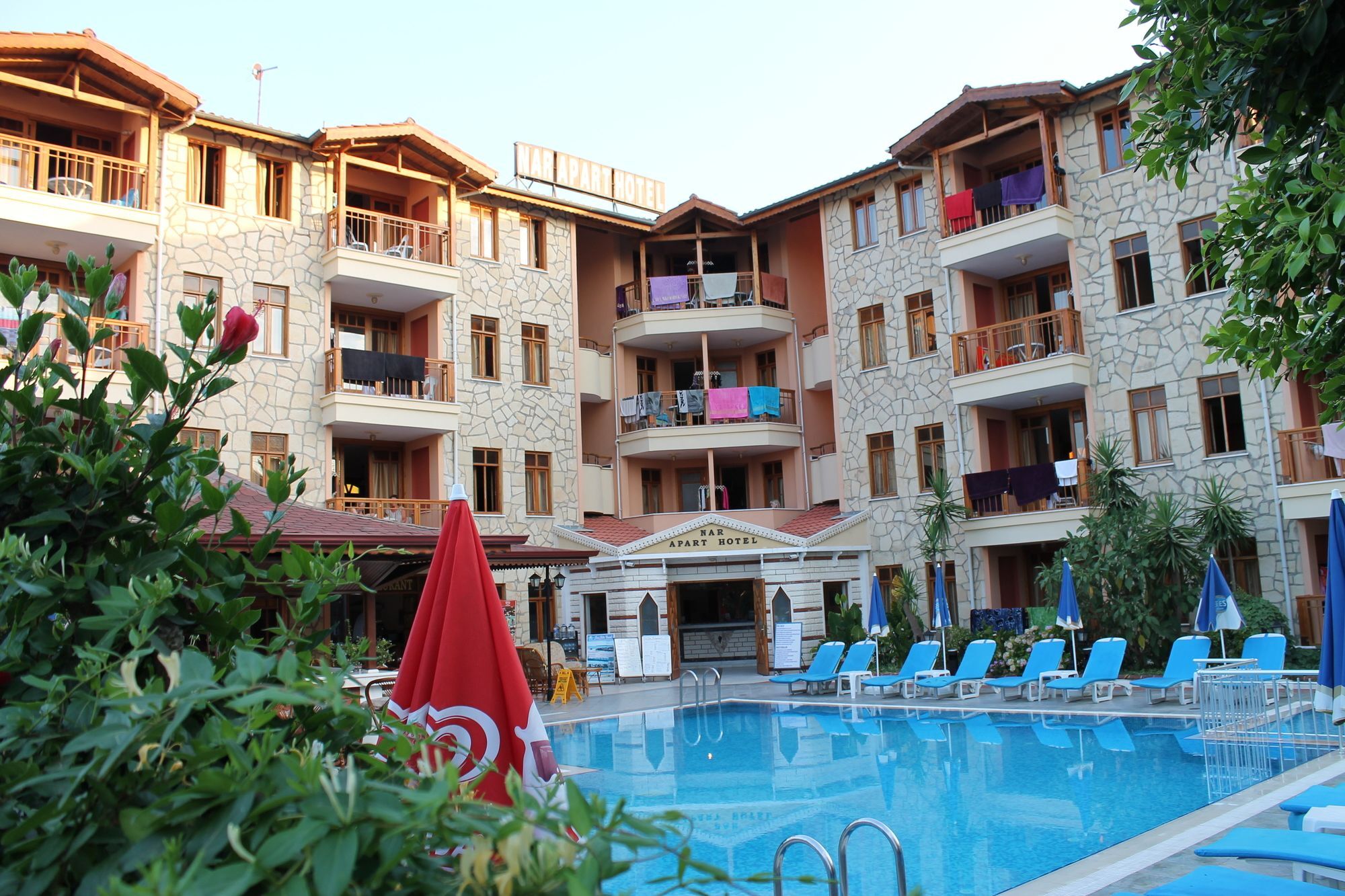 Nar Apart Hotel Side Exterior foto